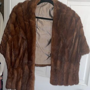 Beautiful mink shawl - fur
